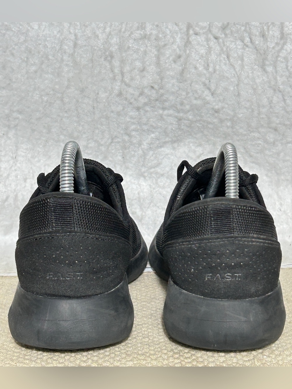 Kizik Unisex Blk Madrid Eco Knit HandsFree Slip In Sneakers Shoes SZ U 8 & W 9.5 - Picture 4 of 11